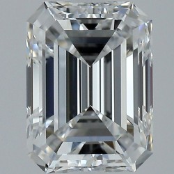 Diament szlif szmaragdowy, 1.5ct, VVS2, E, GIA 6525846638