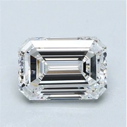 Diament szlif szmaragdowy, 1.7ct, VVS2, E, GIA 7533801789