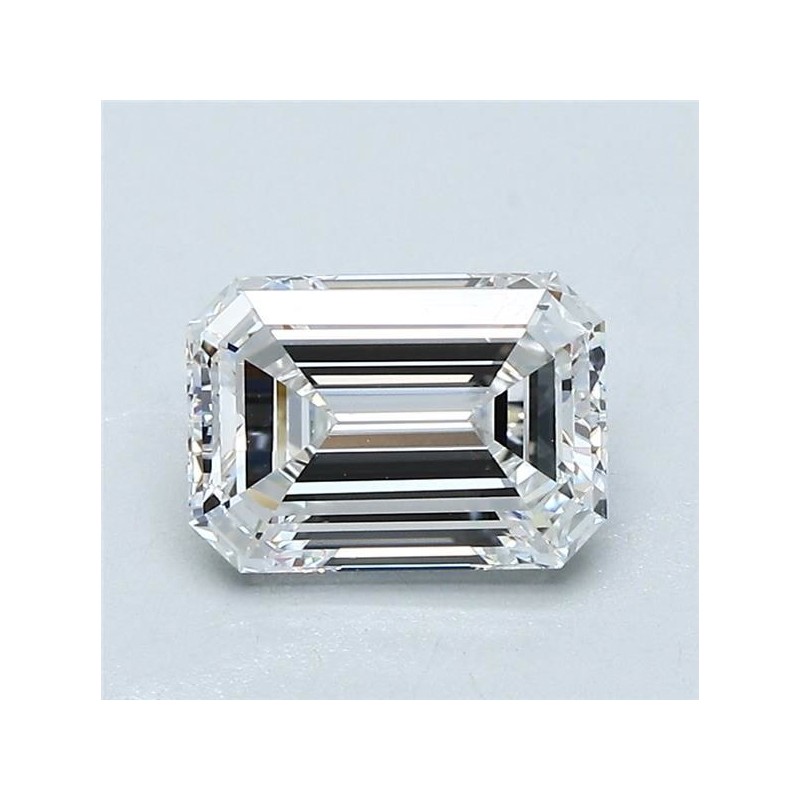 Diament szlif szmaragdowy, 1.7ct, VVS2, E, GIA 7533801789