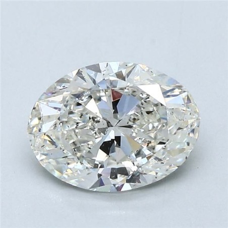 Diament szlif owalny, 2ct, SI2, I, GIA 1315938663