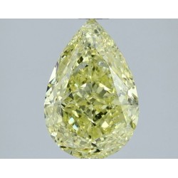 Diament o barwie fantazyjnej szlif gruszkowy, 1.51ct, SI2, Fancy Intense Yellow, GIA 1538774500
