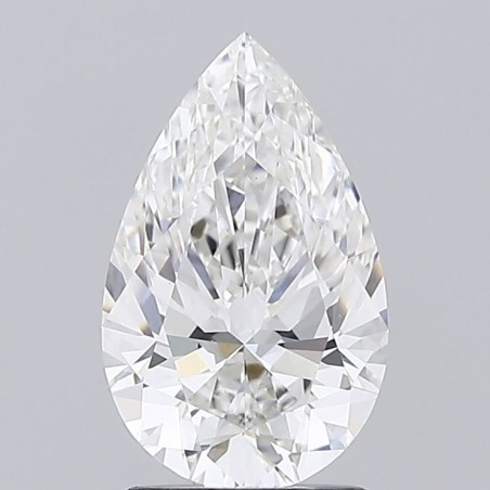 Diament laboratoryjny szlif gruszkowy, 1.72ct, VVS2, F, IGI LG539203125