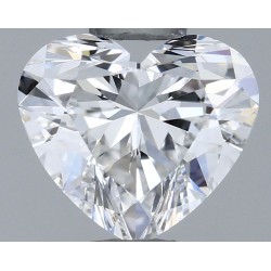 Diament serce, 0.55ct, VS1, E, GIA 7528783092