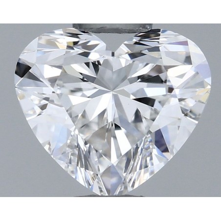Diament serce, 0.55ct, VS1, E, GIA 7528783092