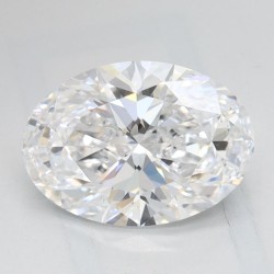 Diament laboratoryjny szlif owalny, 1.5ct, IF, D, IGI LG741594961