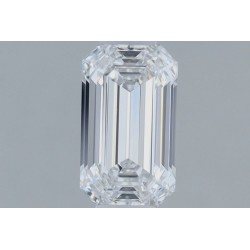 Diament szlif szmaragdowy, 0.43ct, VVS1, E, GIA 7442719843