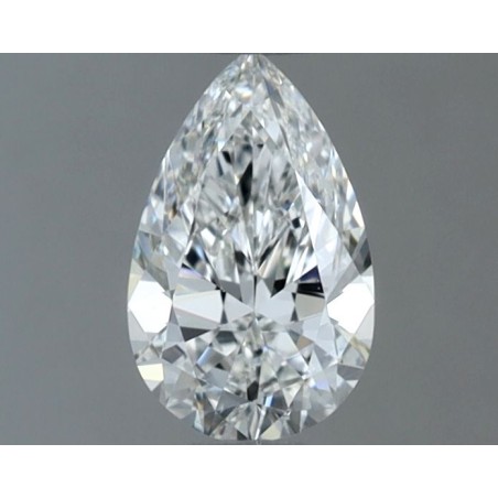 Diament szlif gruszkowy, 0.5ct, VVS2, F, GIA 2547141339