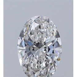 Diament szlif owalny, 0.5ct, SI1, F, GIA 1548247352