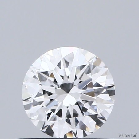 Diament szlif okrągły, 0.54ct, VVS1, D, GIA 6522143140