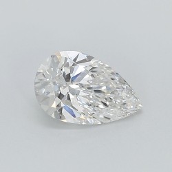 Diament laboratoryjny szlif gruszkowy, 1.1ct, VVS2, D, IGI LG628401684