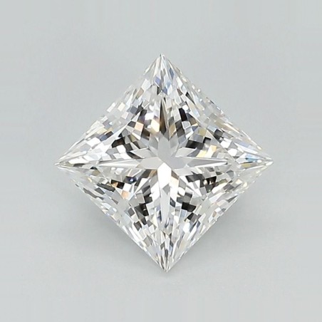 Diament laboratoryjny szlif princess, 1.64ct, VVS2, E, IGI LG717574674