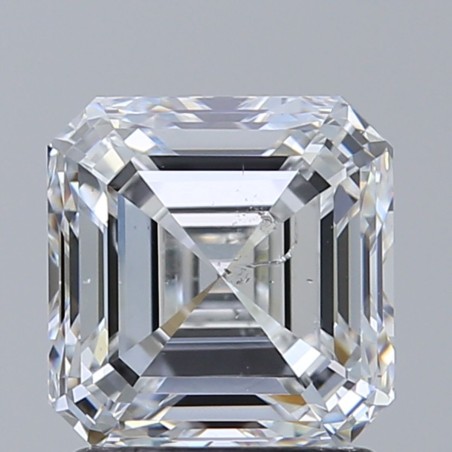Diament szlif szmaragdowy kwadratowy, 1.7ct, SI2, E, GIA 7381148818