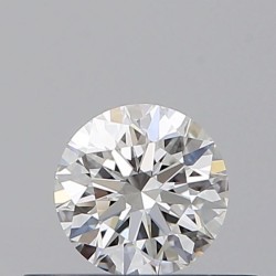 Diament szlif okrągły, 0.3ct, VVS1, F, GIA 6535474087