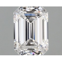 Diament laboratoryjny szlif szmaragdowy, 1.06ct, VVS2, D, IGI LG683574873