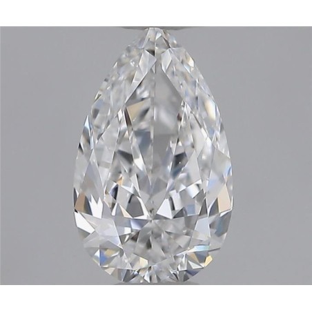 Diament szlif gruszkowy, 0.5ct, VS1, D, GIA 1543196017