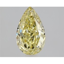 Diament laboratoryjny o barwie fantazyjnej szlif gruszkowy, 1.01ct, VVS2, Fancy Yellow, IGI LG729575762