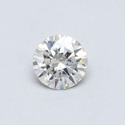 Diament szlif okrągły, 0.4ct, SI2, H, GIA 6371224906