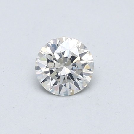 Diament szlif okrągły, 0.4ct, SI2, H, GIA 6371224906