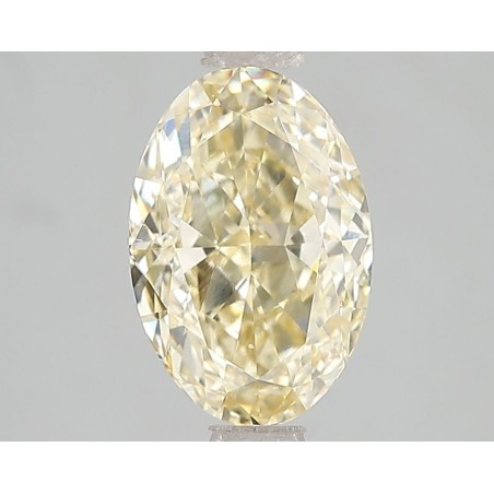 Diament laboratoryjny o barwie fantazyjnej szlif owalny, 2.07ct, VVS2, Fancy Intense Yellow, IGI LG674543928