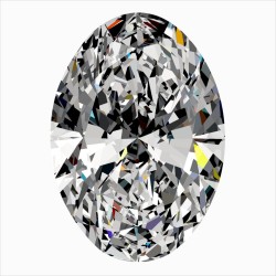 Diament szlif owalny, 0.31ct, SI1, G, GIA 1545251570