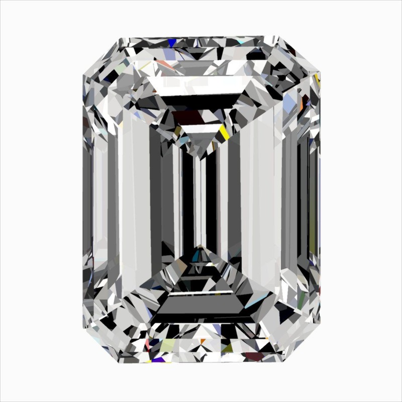 Diament szlif szmaragdowy, 0.31ct, VVS2, G, GIA 7543251432
