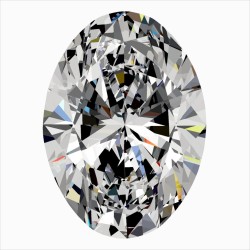Diament szlif owalny, 0.38ct, VS2, G, GIA 2546251593