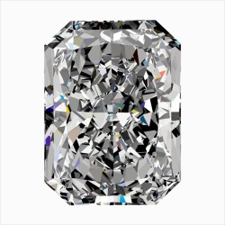 Diament radiant, 0.41ct, VS1, I, GIA 7548251697