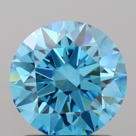 Diament laboratoryjny o barwie fantazyjnej szlif okrągły, 1.5ct, VVS2, Fancy Vivid Blue, IGI LG719551165