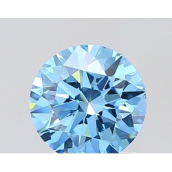 Diament laboratoryjny o barwie fantazyjnej szlif okrągły, 1.37ct, VVS2, Fancy Vivid Blue, IGI LG719544310