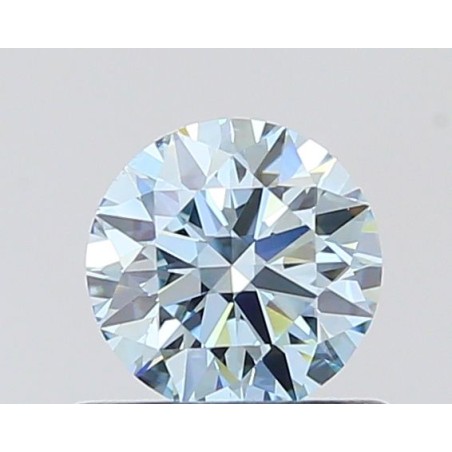 Diament laboratoryjny o barwie fantazyjnej szlif okrągły, 0.53ct, VVS2, Fancy Blue, IGI LG722517554