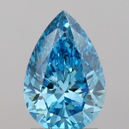 Diament laboratoryjny o barwie fantazyjnej szlif gruszkowy, 2.09ct, VVS2, Fancy Vivid Blue, IGI LG719551244