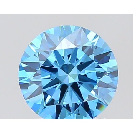 Diament laboratoryjny o barwie fantazyjnej szlif okrągły, 1.8ct, VVS2, Fancy Vivid Blue, IGI LG719544309