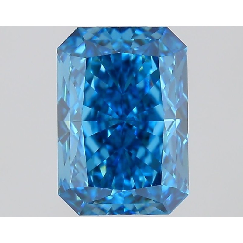 Diament laboratoryjny o barwie fantazyjnej radiant, 1.03ct, VVS1, Fancy Vivid Blue, IGI LG713526327