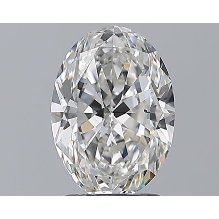 Diament szlif owalny, 2ct, SI1, F, GIA 1236638263