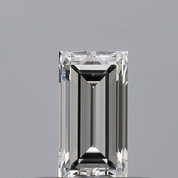 Diament bagietka, 0.35ct, VVS1, D, GIA 6542121418