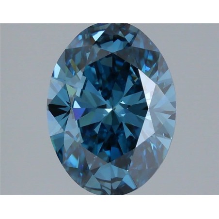 Diament laboratoryjny o barwie fantazyjnej szlif owalny, 2.3ct, VVS2, Fancy Vivid Blue, IGI LG732568636