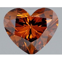 Diament laboratoryjny o barwie fantazyjnej serce, 1.35ct, VVS2, Fancy Deep Orange, IGI LG733591531