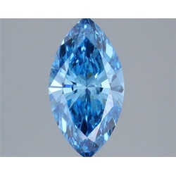 Diament laboratoryjny o barwie fantazyjnej markiza, 1.24ct, VVS2, Fancy Vivid Blue, IGI LG737594662