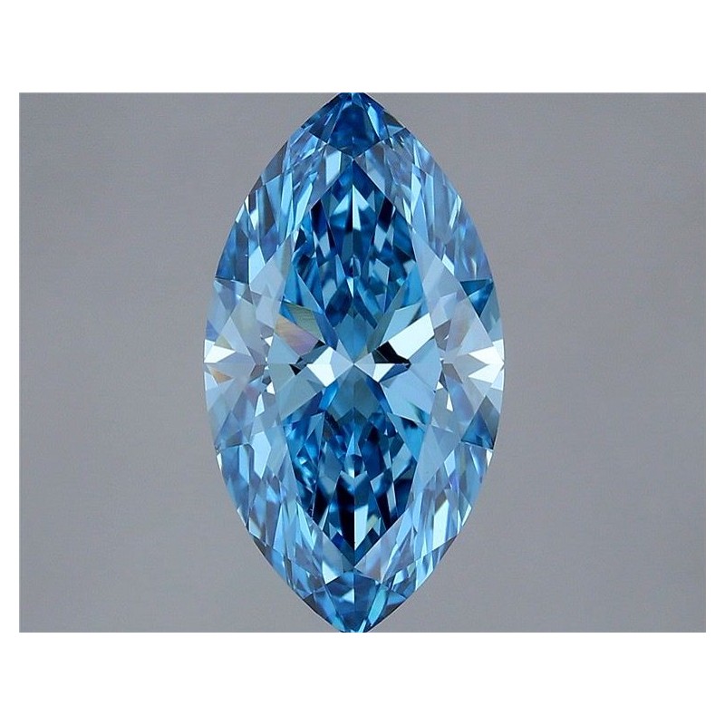Diament laboratoryjny o barwie fantazyjnej markiza, 2.76ct, VVS2, Fancy Vivid Blue, IGI LG737582365 Diament laboratoryjny o barwie fantazyjnej markiza, 2.76ct, VVS2, Fancy Vivid Blue, IGI LG737582365