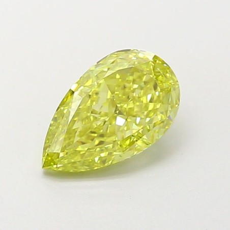 Diament laboratoryjny o barwie fantazyjnej szlif gruszkowy, 1.02ct, VVS2, Fancy Intense Yellow, IGI LG747563572