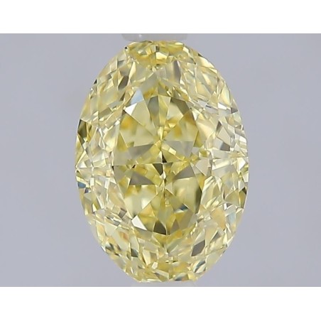 Diament laboratoryjny o barwie fantazyjnej szlif owalny, 1.56ct, VVS1, Fancy Intense Yellow, IGI LG729577614