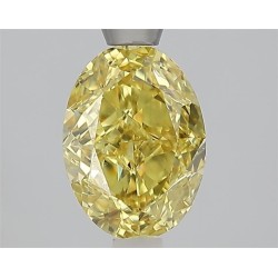 Diament laboratoryjny o barwie fantazyjnej szlif owalny, 1.6ct, VVS2, Fancy Vivid Yellow, IGI LG707555194