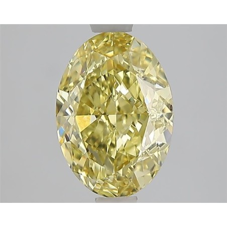 Diament laboratoryjny o barwie fantazyjnej szlif owalny, 2.05ct, VVS2, Fancy Vivid Yellow, IGI LG722571129
