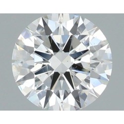 Diament szlif okrągły, 0.72ct, SI2, I, IGI 741551745