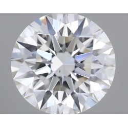Diament szlif okrągły, 0.33ct, VS2, H, GIA 6505581251