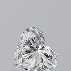 Diament serce, 0.5ct, VVS2, G, GIA 6522763431