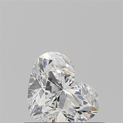 Diament serce, 0.5ct, VVS1, G, GIA 6525768653