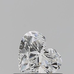 Diament serce, 0.5ct, VS1, F, GIA 2526763386
