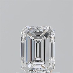 Diament szlif szmaragdowy, 0.7ct, VS1, E, GIA 6525764389