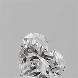 Diament serce, 0.5ct, VVS1, G, GIA 2526889617